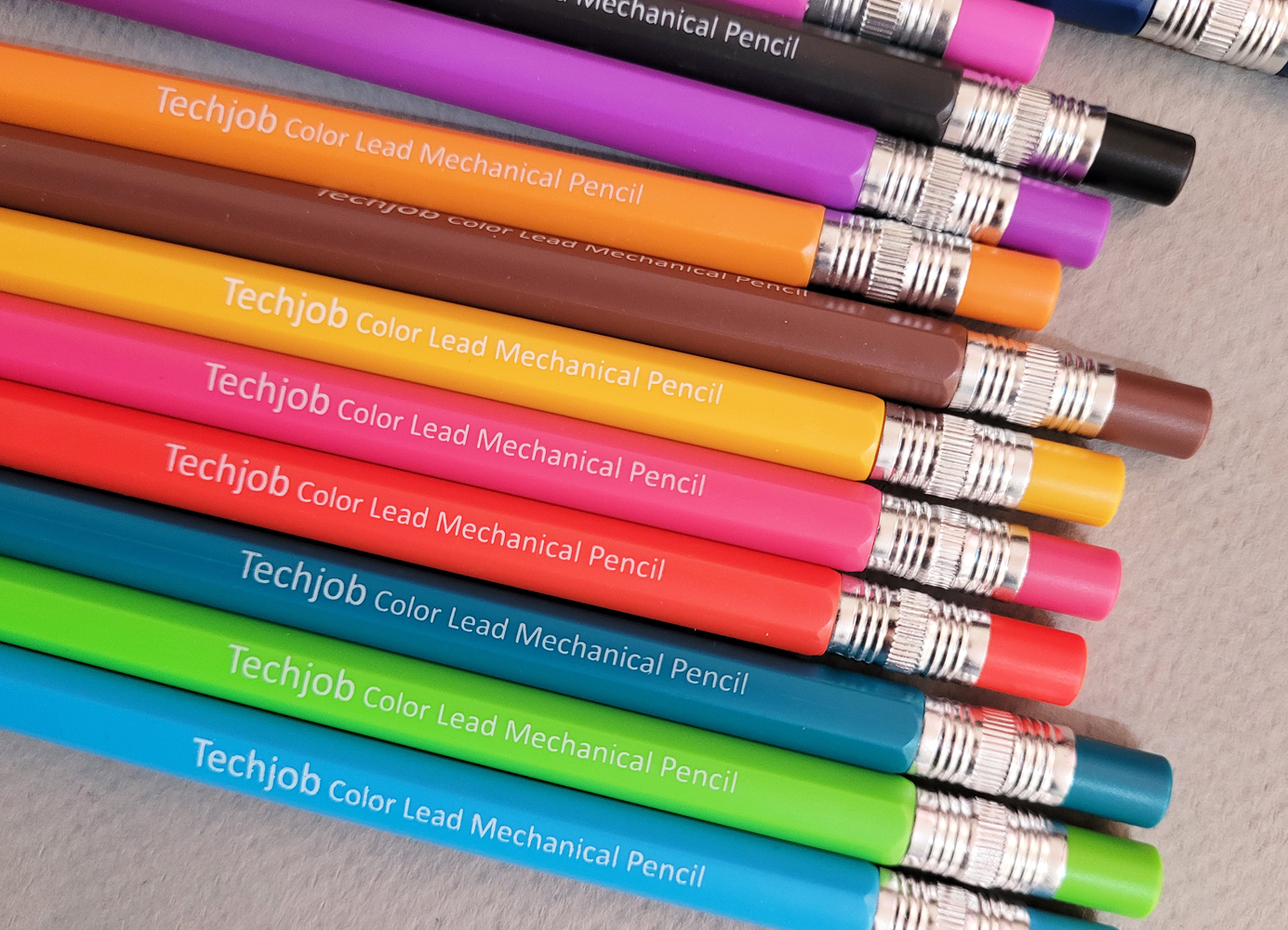 Fueled by Clouds & Coffee: Review: Techjob Mechanical Colored Pencils